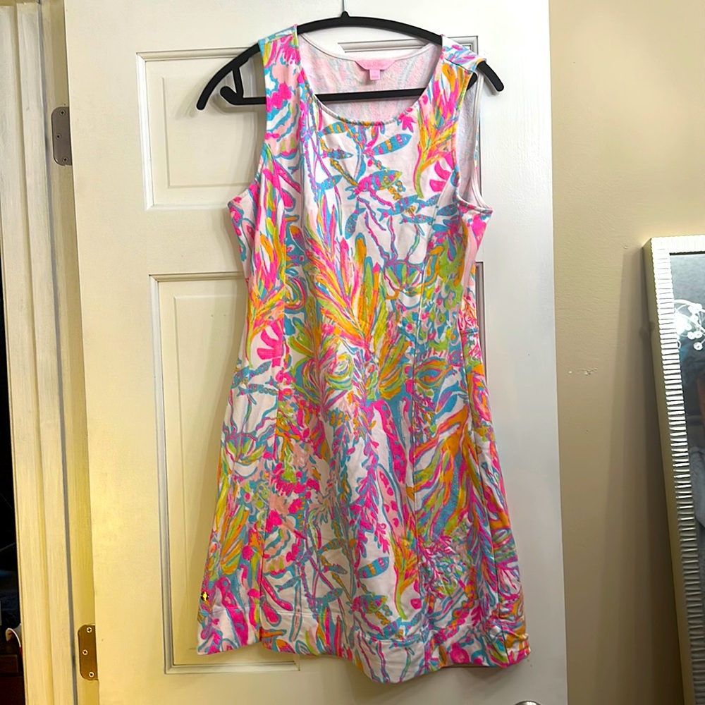 Lilly Pulitzer Whiting Shift Dress resort wear
